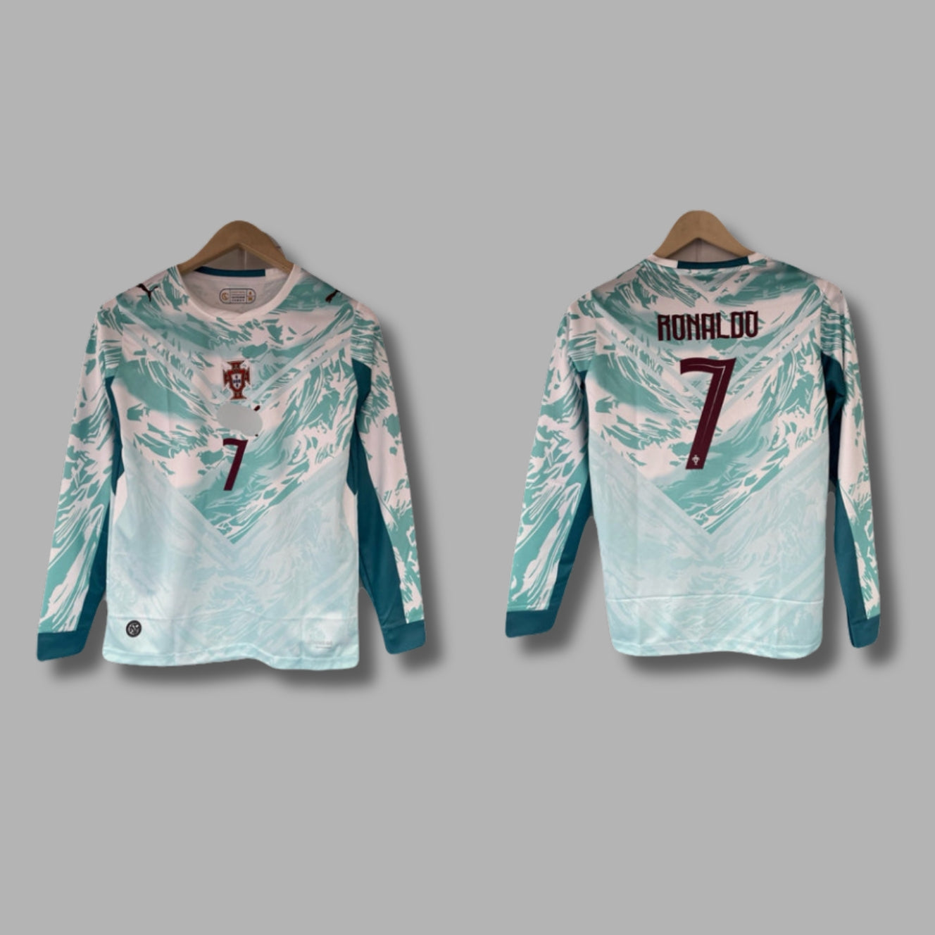 Portugal 2026 Worldcup Away  Ronaldo Full Sleeve Embroidery P1846| Jersey Kada