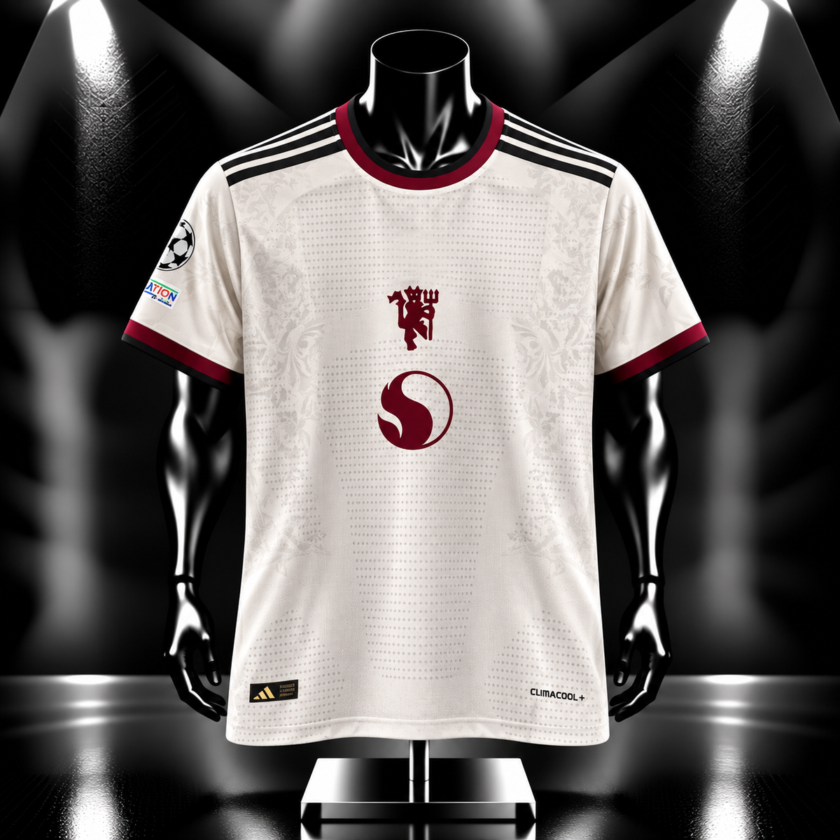Bruno Fernandes Manchester United 2026-27 Third kit embroidery half sleeve - P2570 | Jersey Kada