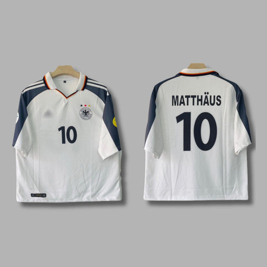 Germany 1996 Matthaus Home  Five Sleeve Collar Sublimation P1761 | Jersey Kada