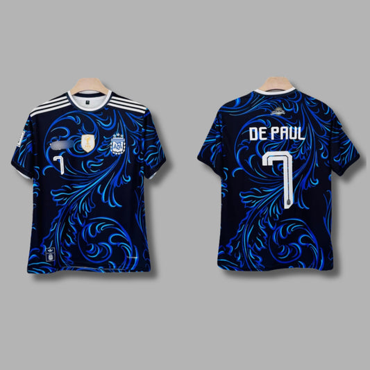 Argentina 2026 World Cup Away Kit de paul Half Sleeve Sublimation P1643| Jersey Kada