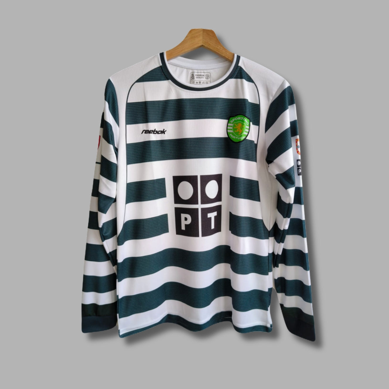 Sporting Lisbon Ronaldo vintage Full Sleeve Embroidery P371 | Jersey Kada