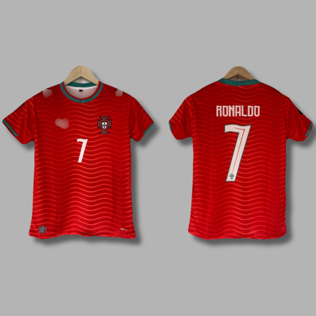 Portugal 2026 WorldCup Ronaldo Home Half Sleeve Sublimation | Jersey Kada