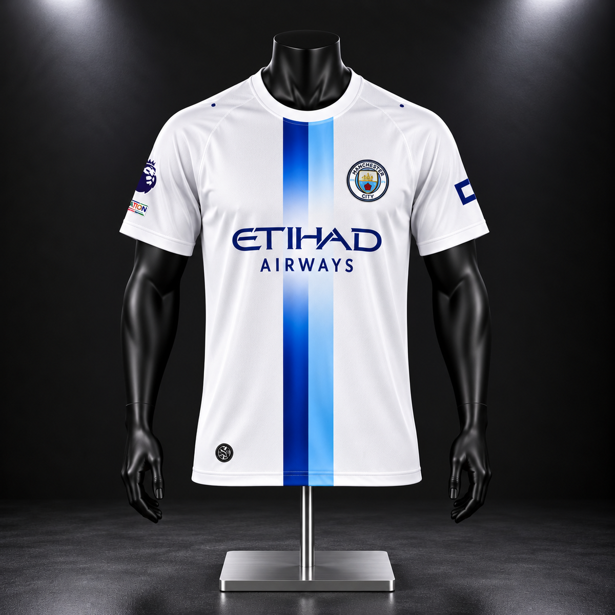 Haaland Manchester City Home Embroidery Half Sleeve jersey | Jersey Kada