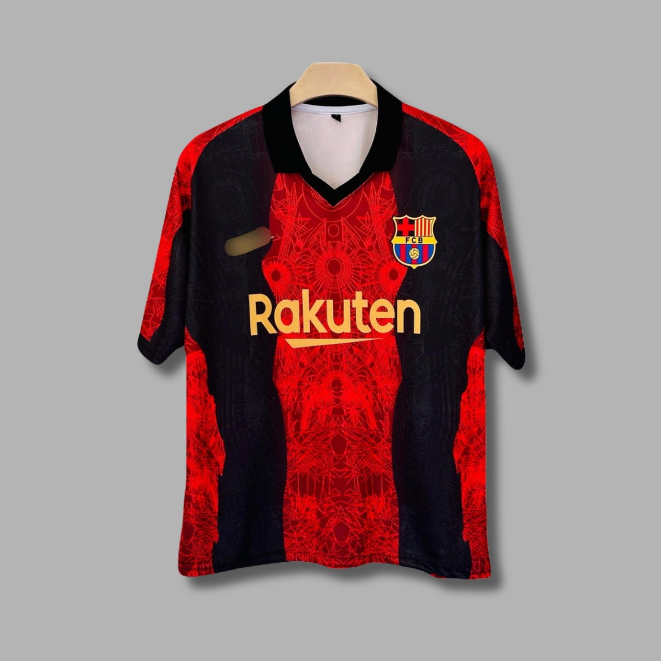 Barcelona Special Edition Messi Collar Five Sleeve Sublimation P1868 | Jersey Kada