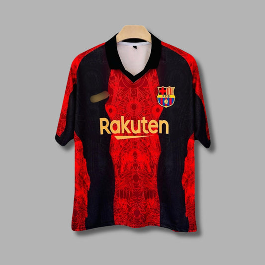 Barcelona Special Edition Messi Collar Five Sleeve Sublimation P1868 | Jersey Kada