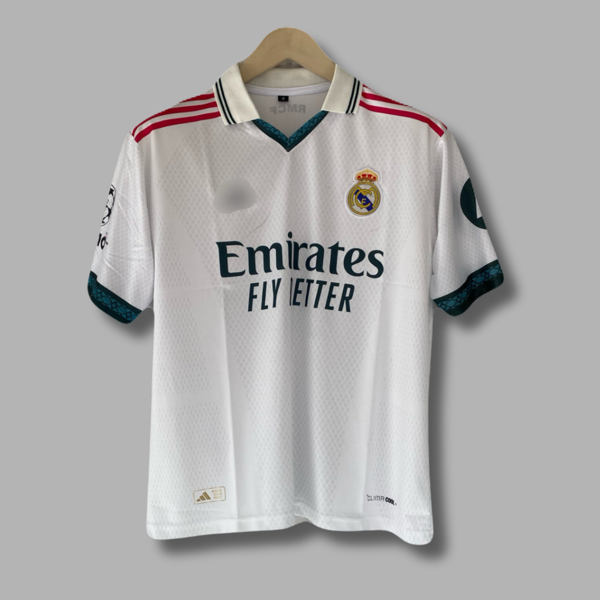 Mbappe Real Madrid Home 2026/27 Collar Five Sleeve Embroidery Jersey - P2479 | Jersey Kada