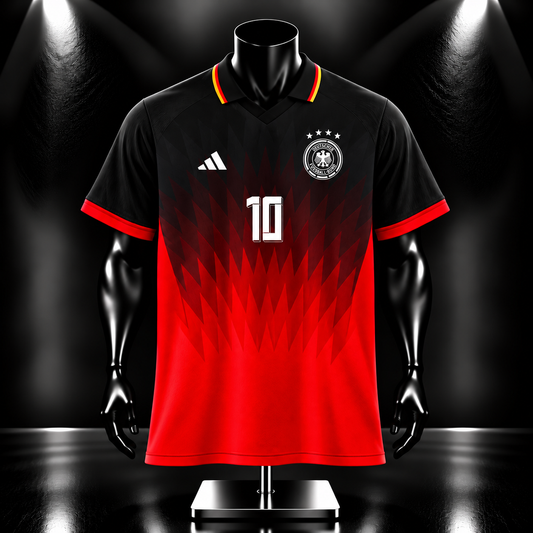 Ozil Germany Special Edition Five Sleeve Collar Sublimation -P2271 | Jersey Kada
