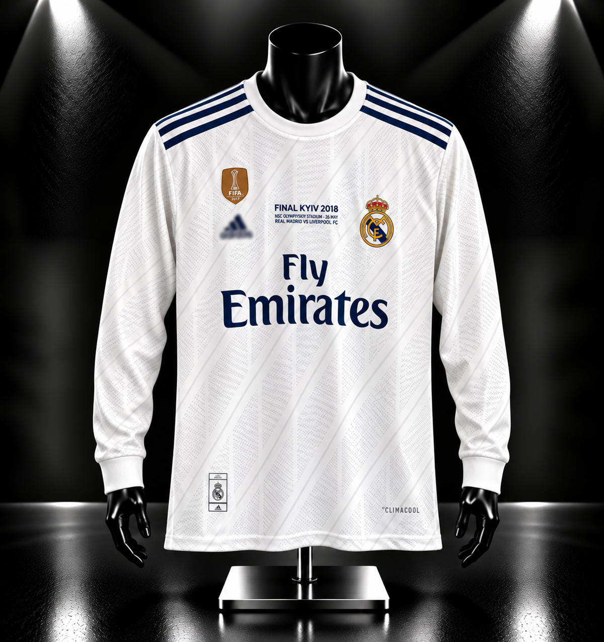 Ronaldo Realml Madrid 2018 UCL FINAL EDITION Full Sleeve Embroidery -P2369 | Jersey Kada