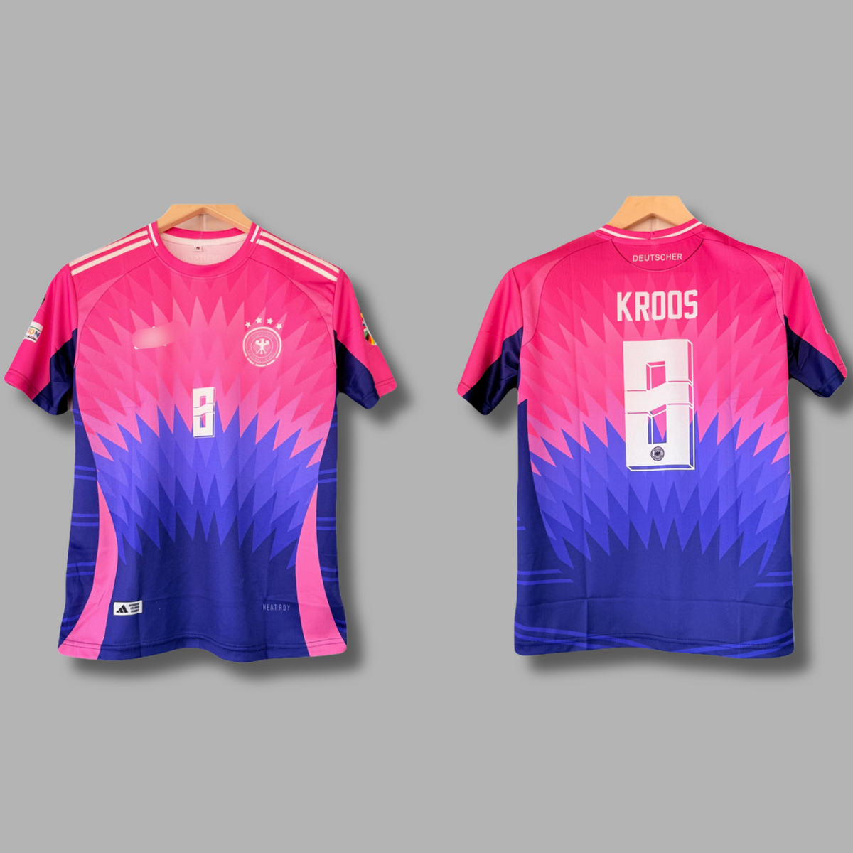 Germany 2024 kroos Away Pink kit Half sleeve - P94 | Jersey Kada
