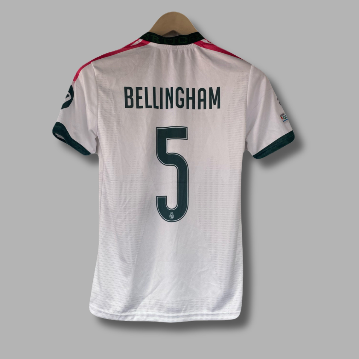 Bellingham Real Madrid 2026-27 Home Kit embroidery half sleeve jersey - P2601 | Jersey Kada