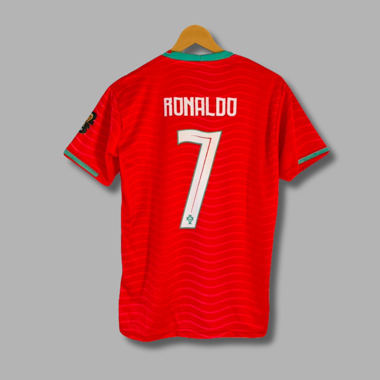 Ronaldo Portugal 2026 World Cup Home Half Sleeve Embroidery - P2377 | Jersey Kada