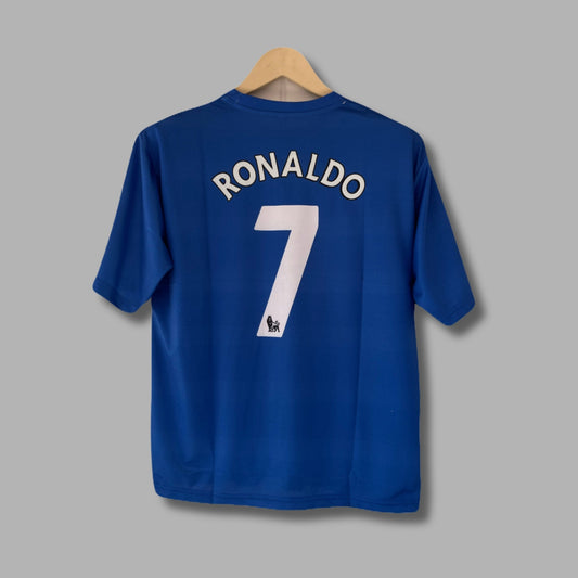 Man United 2008-09 Third Ronaldo Five Sleeve Sublimation P1468| Jersey Kada