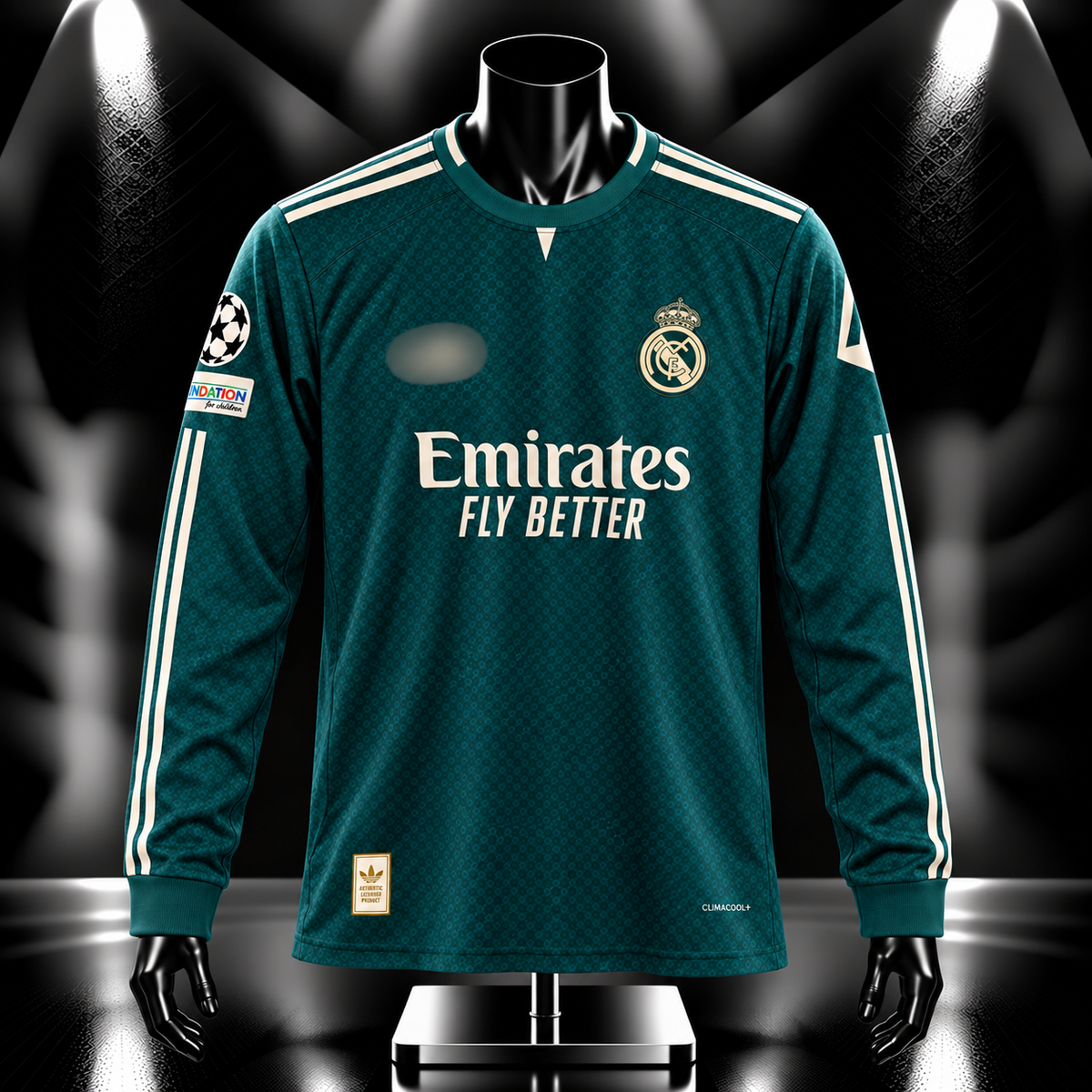 Mbappe Real madrid 2026/27 Away kit full sleeve embroidery - P2576 | Jersey Kada