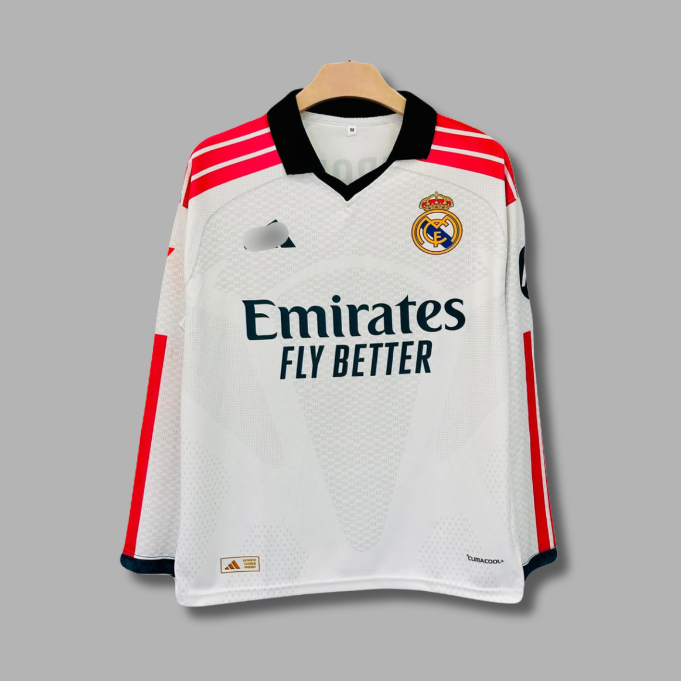 Mbappe Real Madrid 2026/27 Home Full Sleeve Collar Sublimtion -P2383 | Jersey Kada