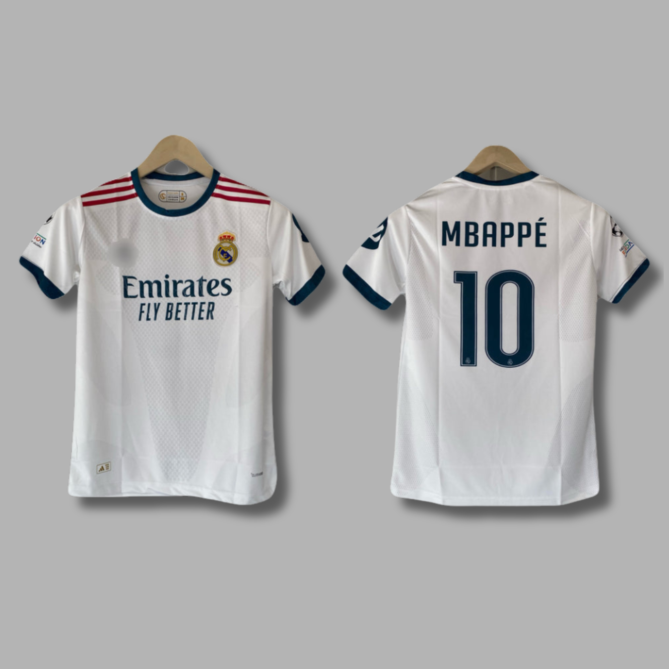 Mbappe Real Madrid 2026-27 Home Kit Half Sleeve Embroidery - P2364 | Jersey Kada