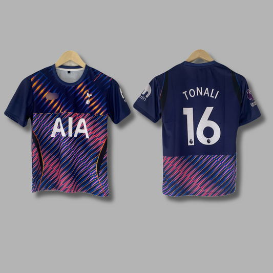 Tonali Tottenham 2026-27 Away Jersey Half Sleeve Sublimation - P2464 | Jersey Kada