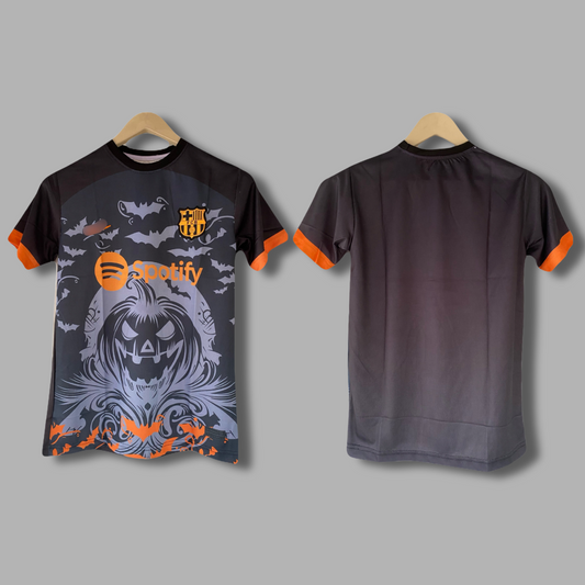 Barcelona special edition half sleeve embroidery - P2077 | Jersey Kada