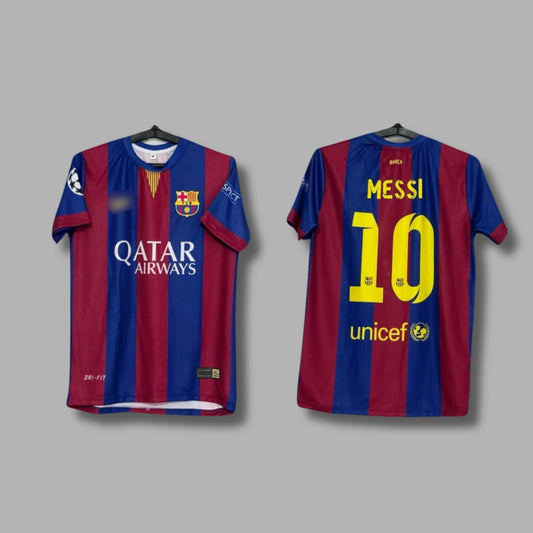 Best Retro jersey  Barcelona messi 2015 home kit jersey P20 - Jersy Kada