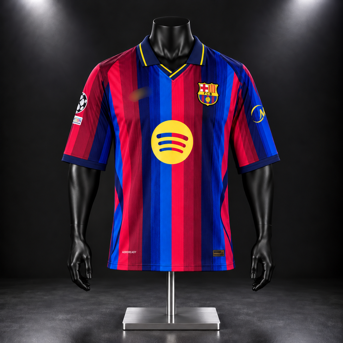 Lamine Yamal Barcelona 2026-27 Home Five Sleeve Collar Sublimation - P2342 | Jersey Kada