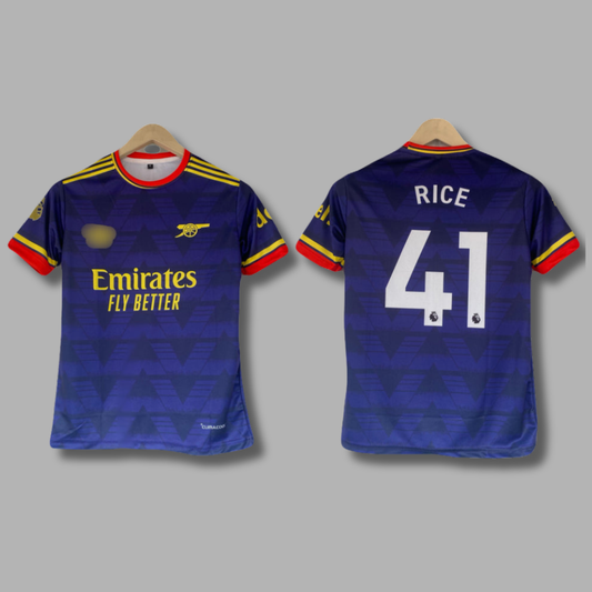 Rice Arsenal 2026/27 Third kit Half Sleeve Sublimation -P2335 | Jersey Kada