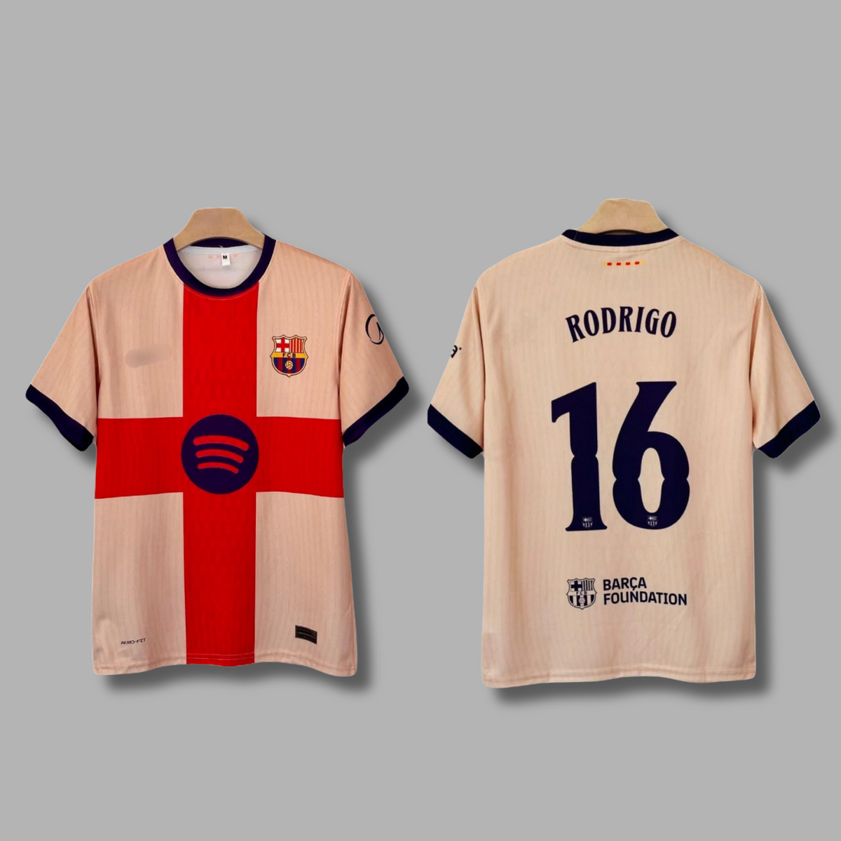 Rodri Barcelona Third 2026/27 Half Sleeve sublimation jersey - P2569 | Jersey Kada