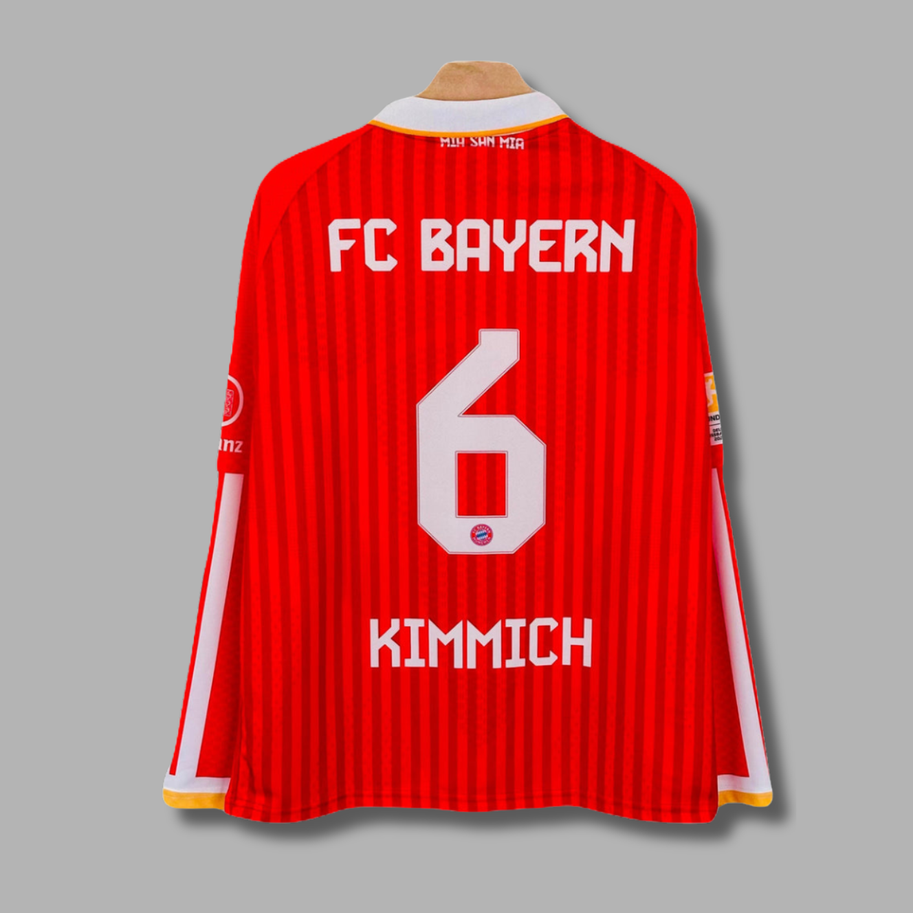 Kimmich Bayern Munich 2026/27 Home Full Sleeve Collar Sublimtion -P2436 | Jersey Kada