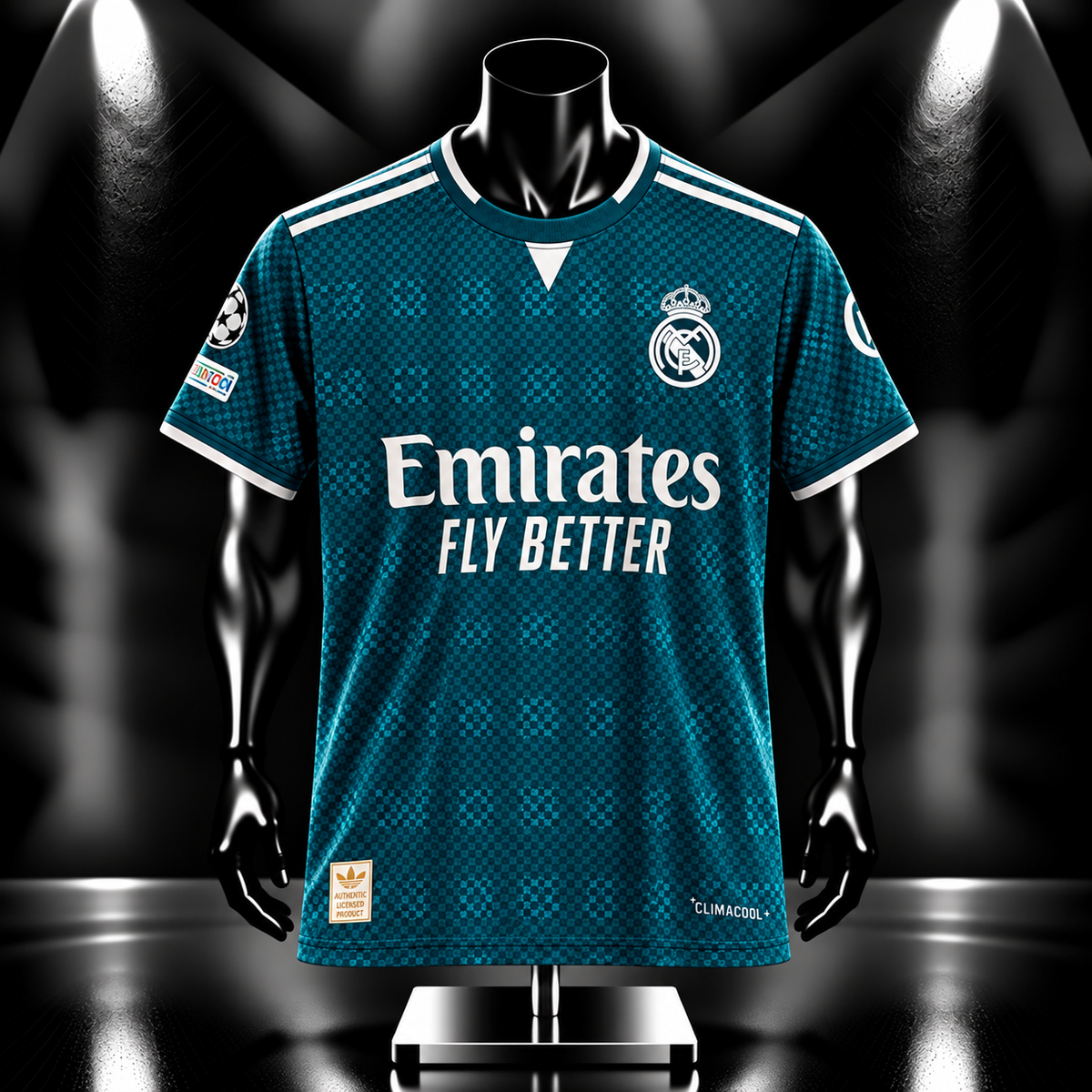 Mbappe Real Madrid away 2026/27 Half Sleeve sublimation jersey - P2572 | Jersey Kada
