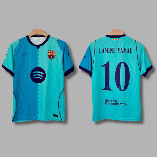 Lamine Yamal Barcelona Third 2026-27 Half Sleeve Sublimation-  P2316 | Jersey Kada