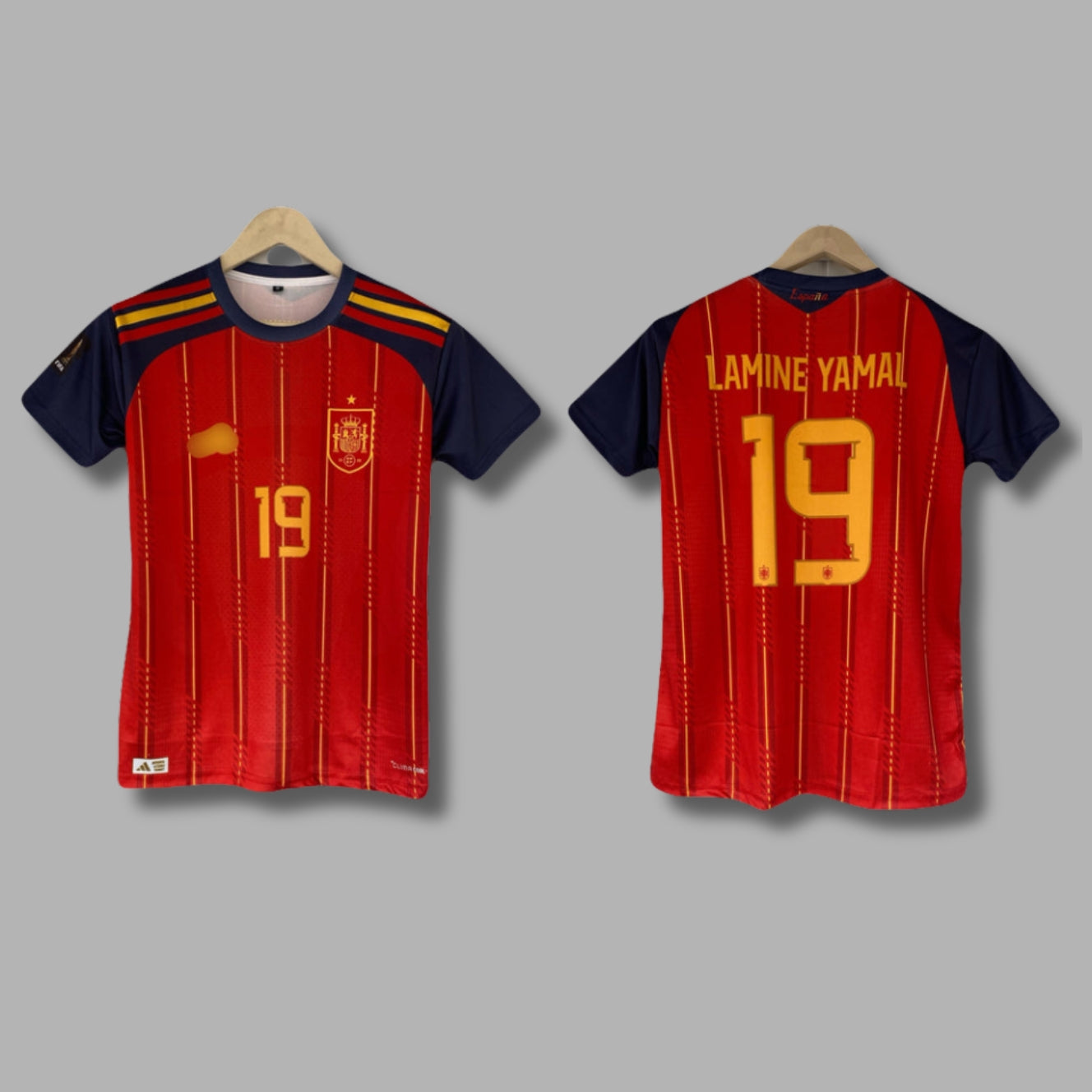 Spain 2026 WorldCup Lamine Yamal Home Half Sleeve Sublimation | Jersey Kada