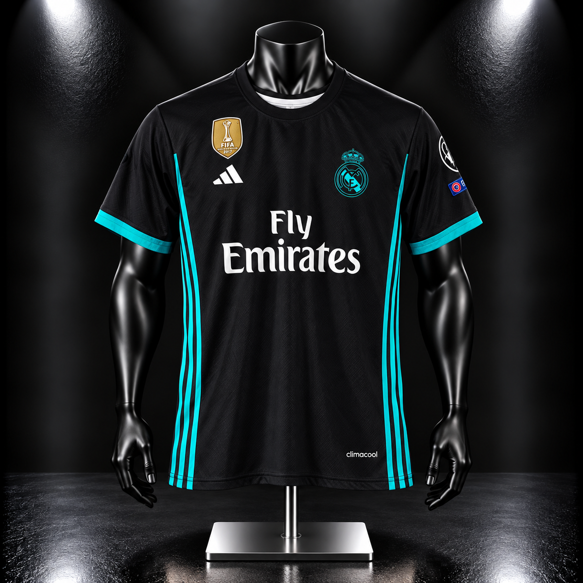 Ronaldo Real madrid 2017-18 Away Half Sleeve Jersey- P2018 | Jersey Kada