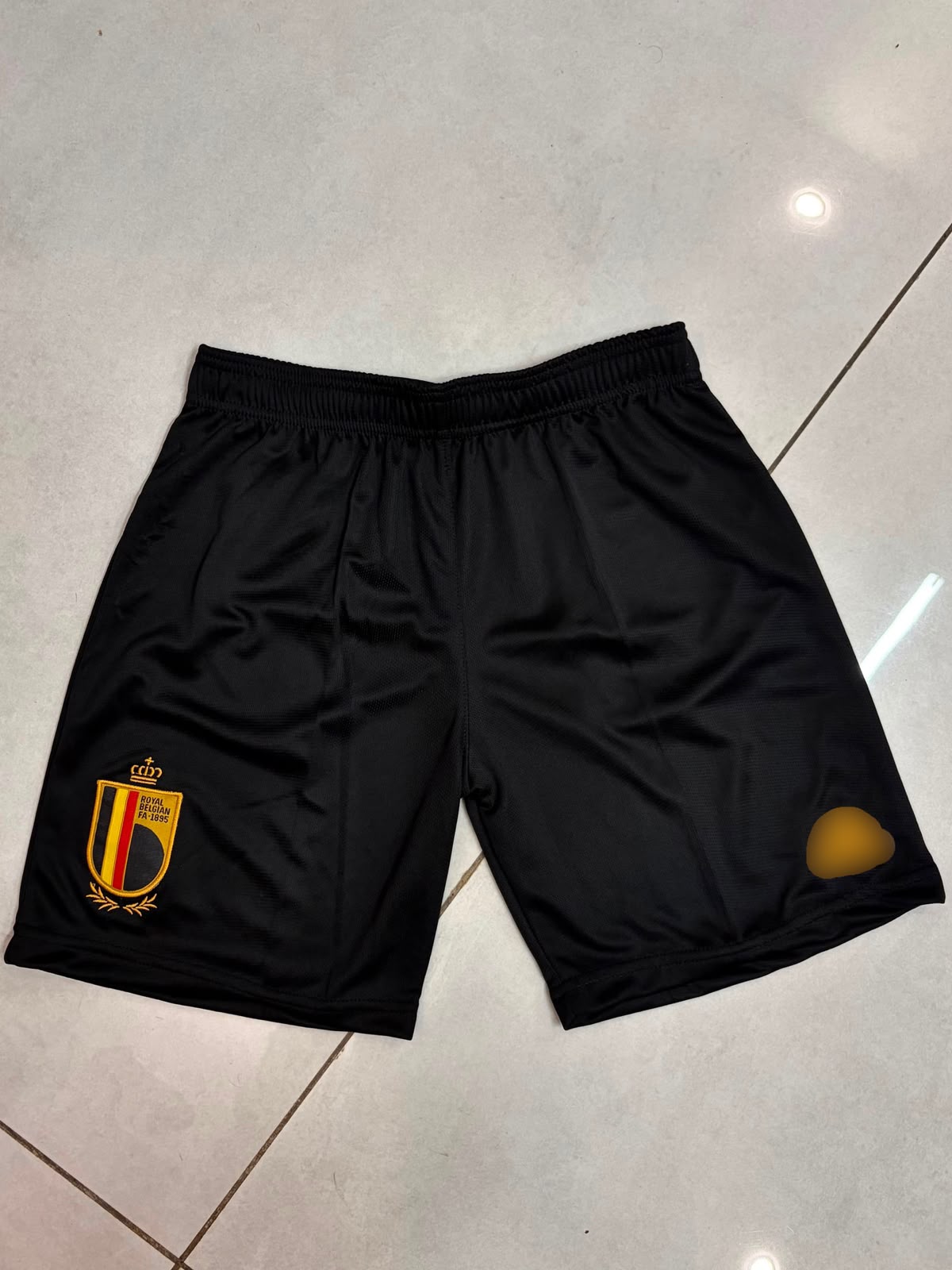 Belgium 2026 Worldcup shorts embroidery | Jersey Kada