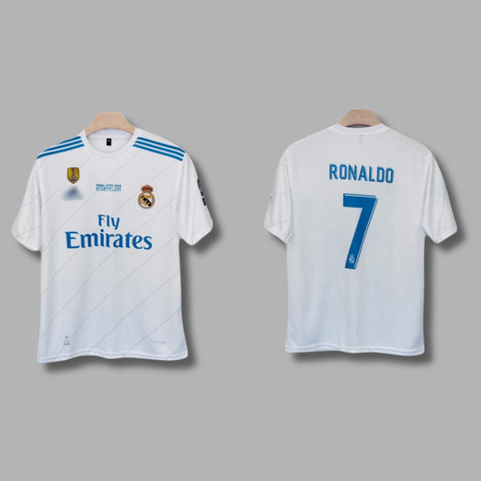 Realmadrid Ronaldo 2018 UCL Final Edition Embroidery | Jersey Kada