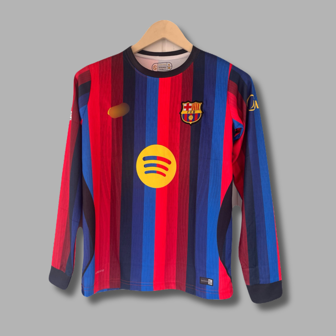 Barcelona 2026/27 Home Plain Back Full Sleeve Embroidery -P2292 | Jersey Kada