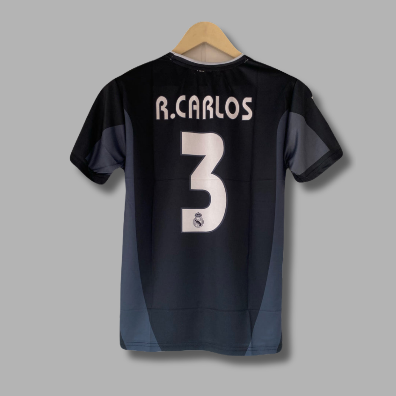 R.Carlos Real Madrid 2006/07 Away Half Sleeve Sublimation - P2158 | Jersey Kada