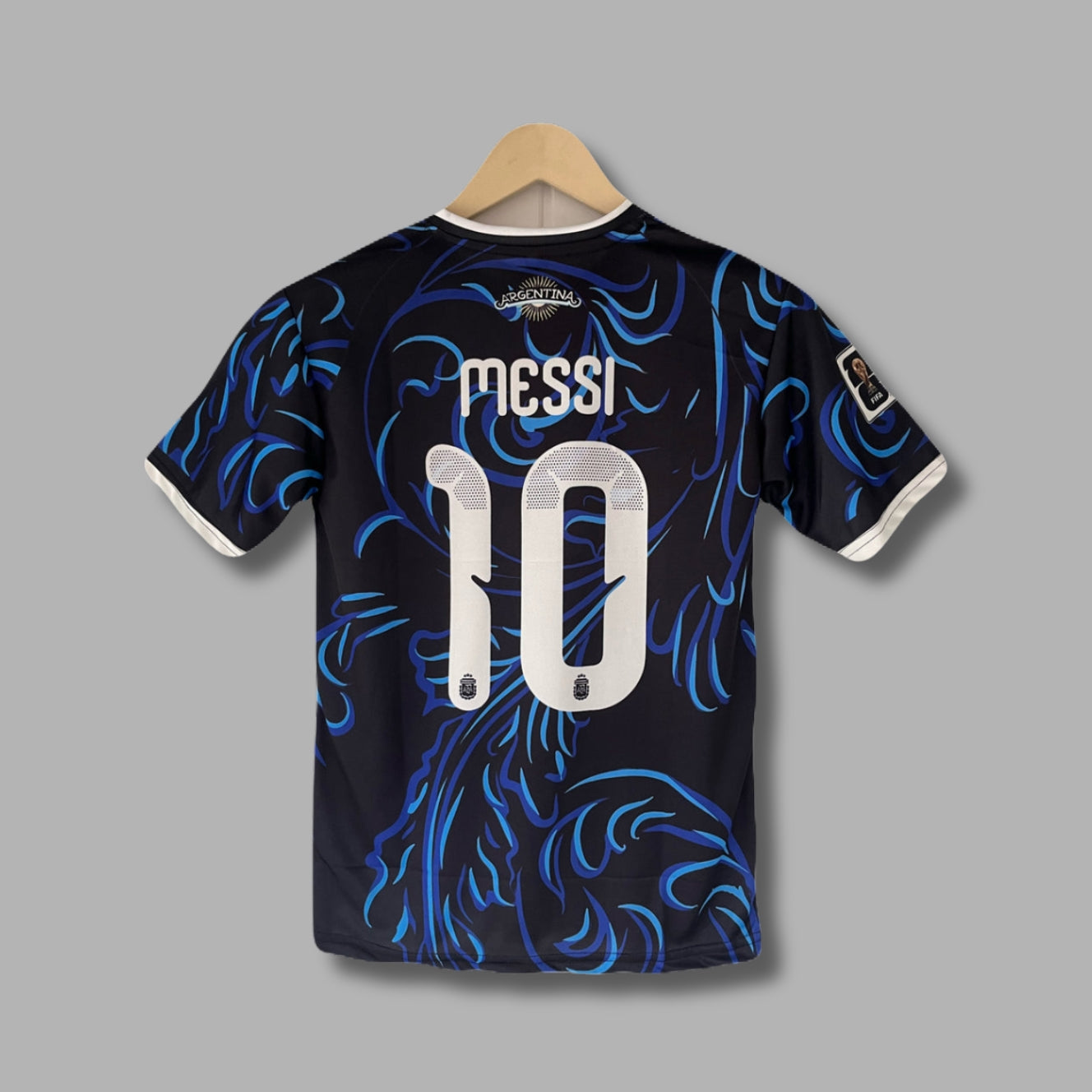 Argentina 2026 Messi Worldcup Away Half Sleeve Embroidery P1849| Jersey Kada