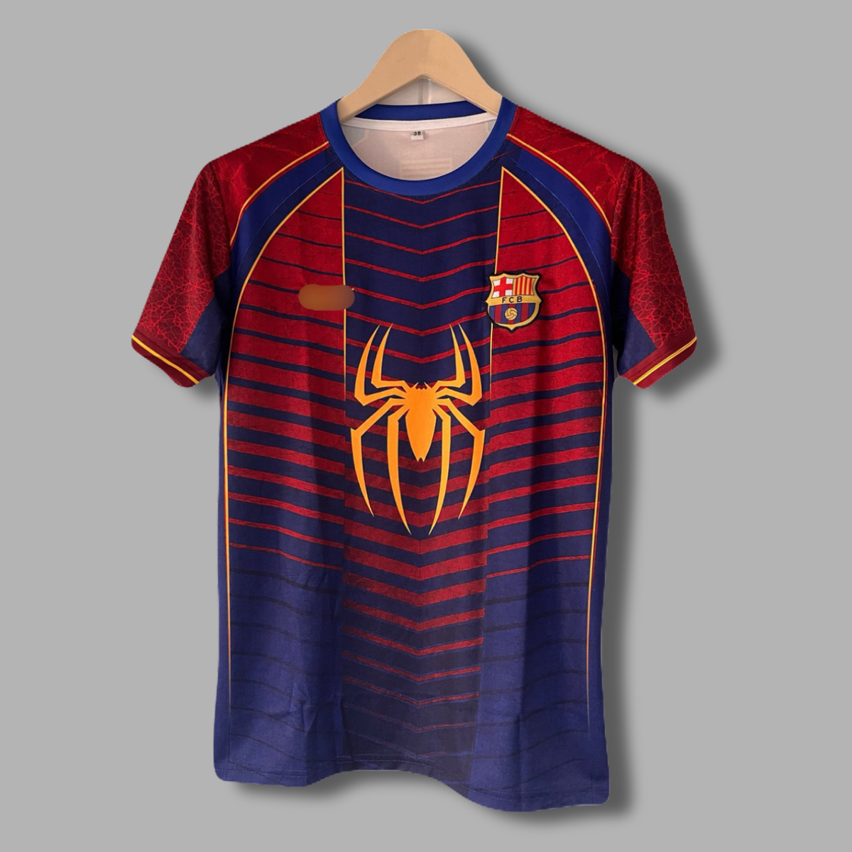 Yamal Barcelona 2026-2027 Spider Edition Kit Half Sleeve Embroidery - P2444 | Jersey Kada