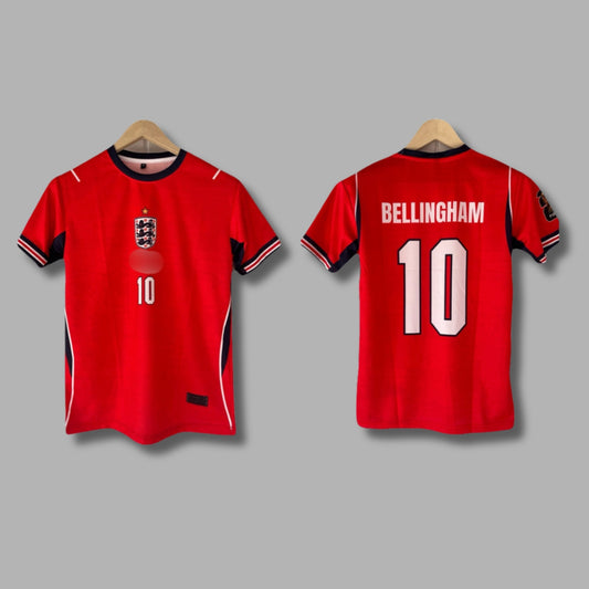 England 2026 WorldCup Away Bellingham Half Sleeve Sublimation | Jersey Kada