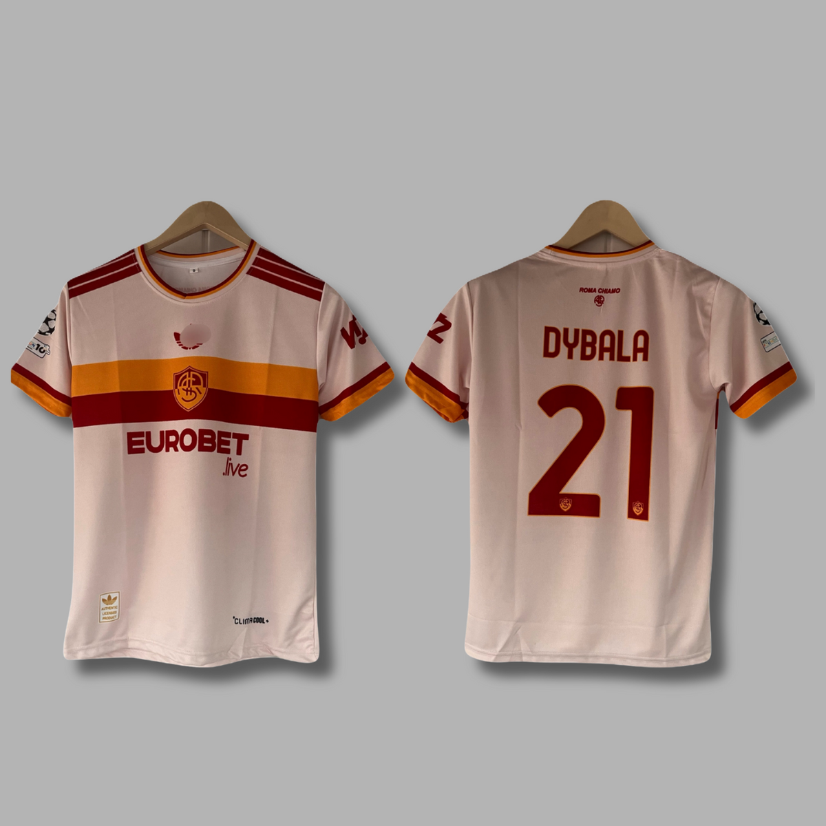 Dybala As Roma 2026/27 Away Kit Half Sleeve - P2486 | Jersey Kada