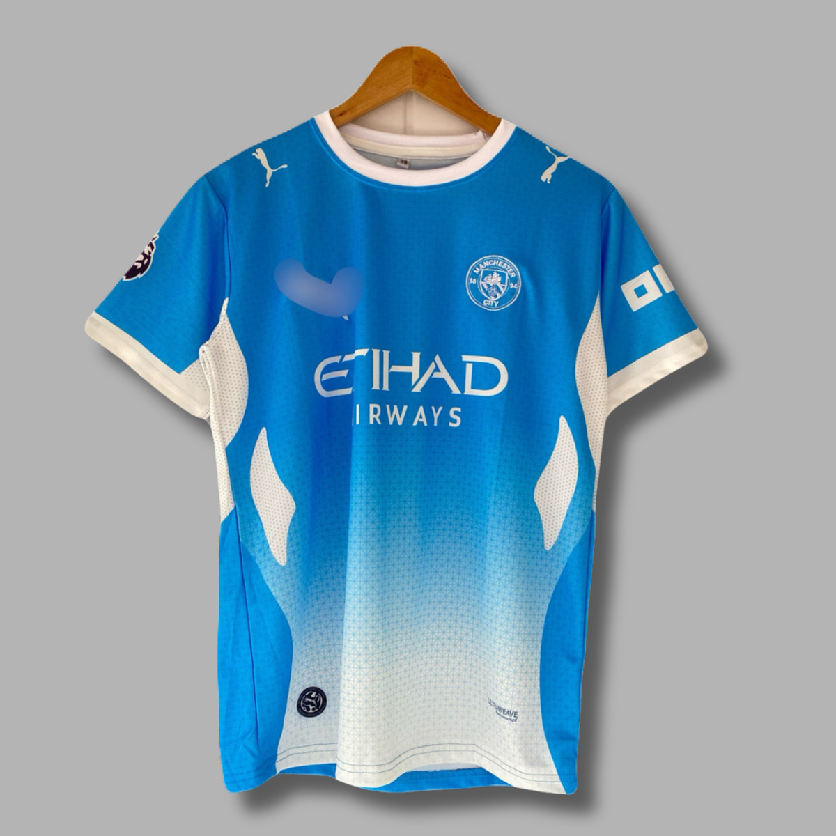 Haaland Manchester City 2026-27  Home embroidery half sleeve jersey | Jersey Kada