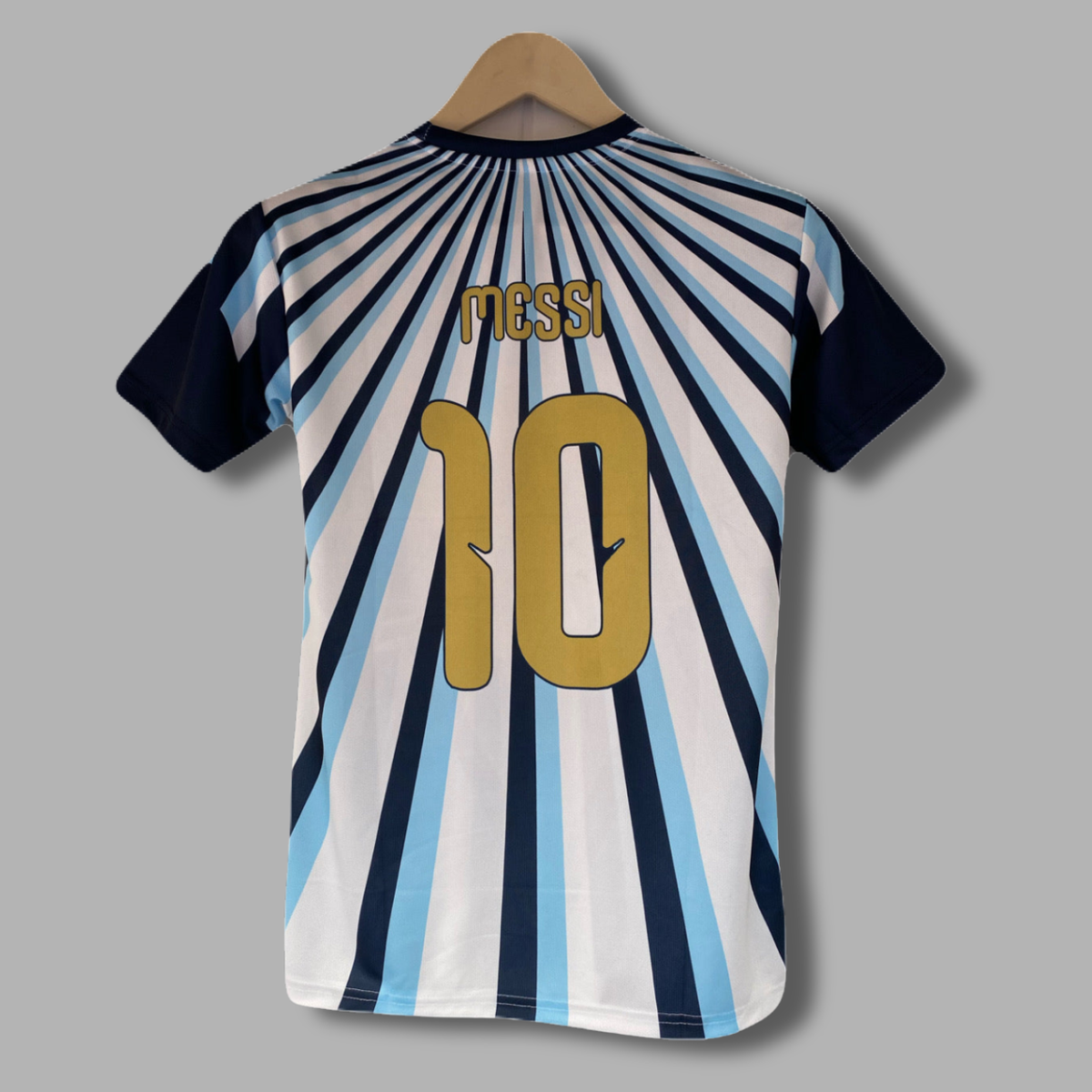 Messi Argentina World cup Pre match Half sleeve sublimation - P2196 | Jersey Kada