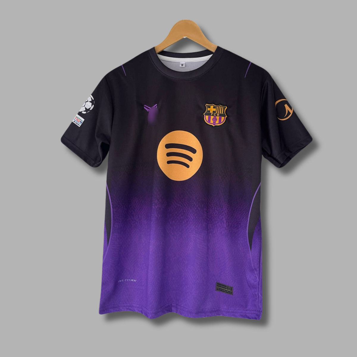 Lamine Yamal Barcelona 2026-27 Away Half Sleeve Embroidery- P2368 | Jersey Kada