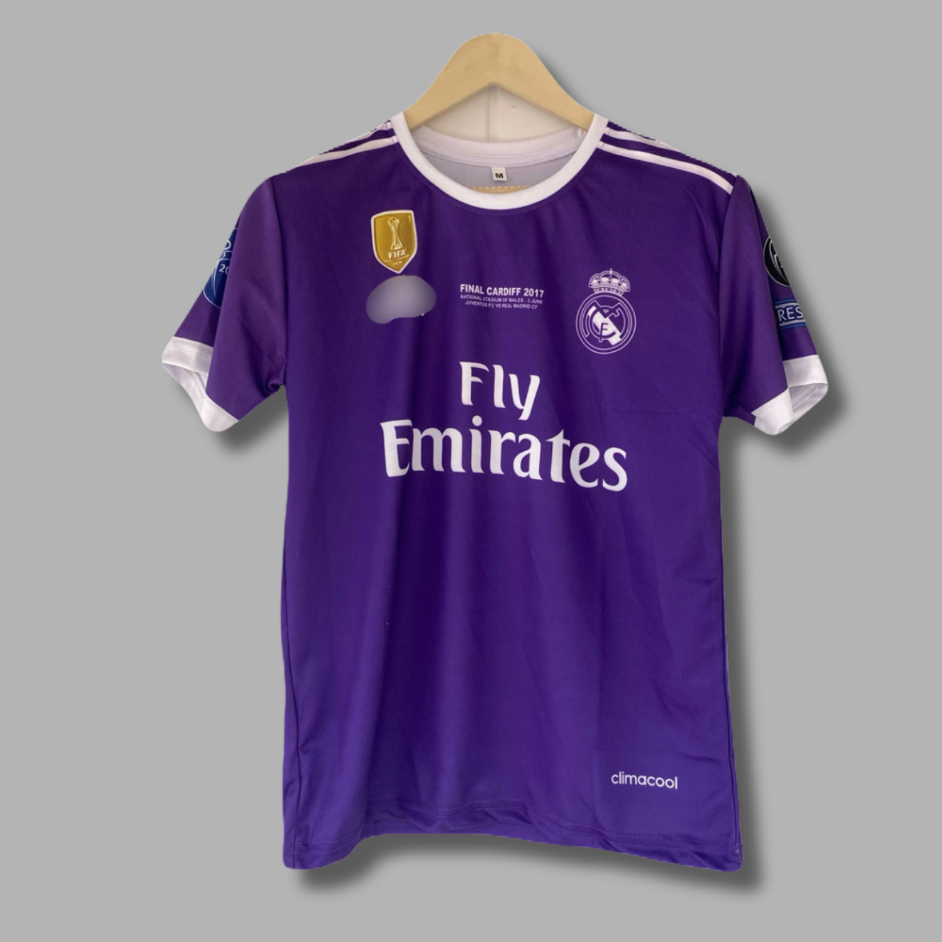 Ronaldo Real Madrid 2017 Away Half Sleeve Sublimation- P1882 | Jersey Kada