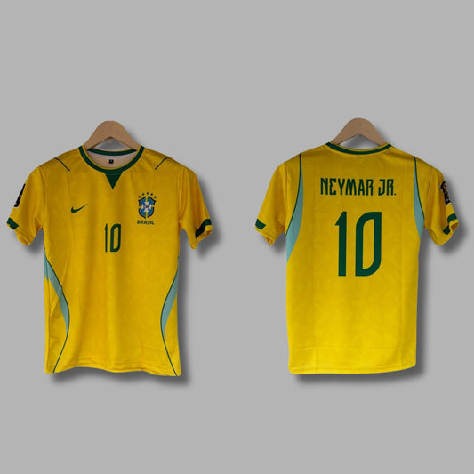 Brazil 2026 World Cup home kit Neymar jr Half Sleeve Sublimation P1620| Jersey Kada