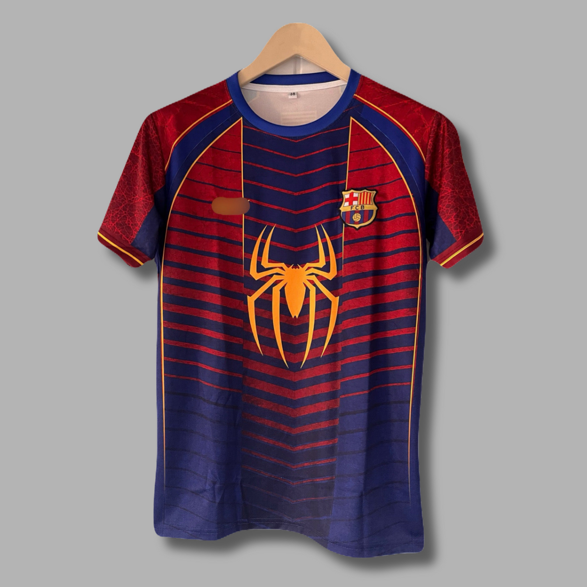 Yamal Barcelona 2026-2027 Spider Edition Kit Half Sleeve Embroidery - P2580 | Jersey Kada