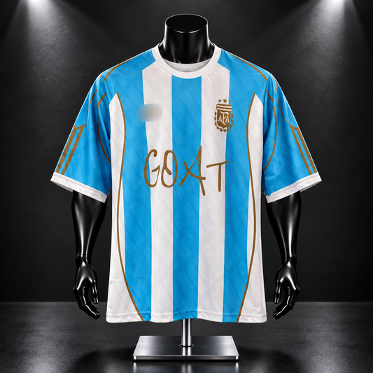 Messi Argentina Special Edition Five Sleeve Sublimation - P2401 | Jersey Kada