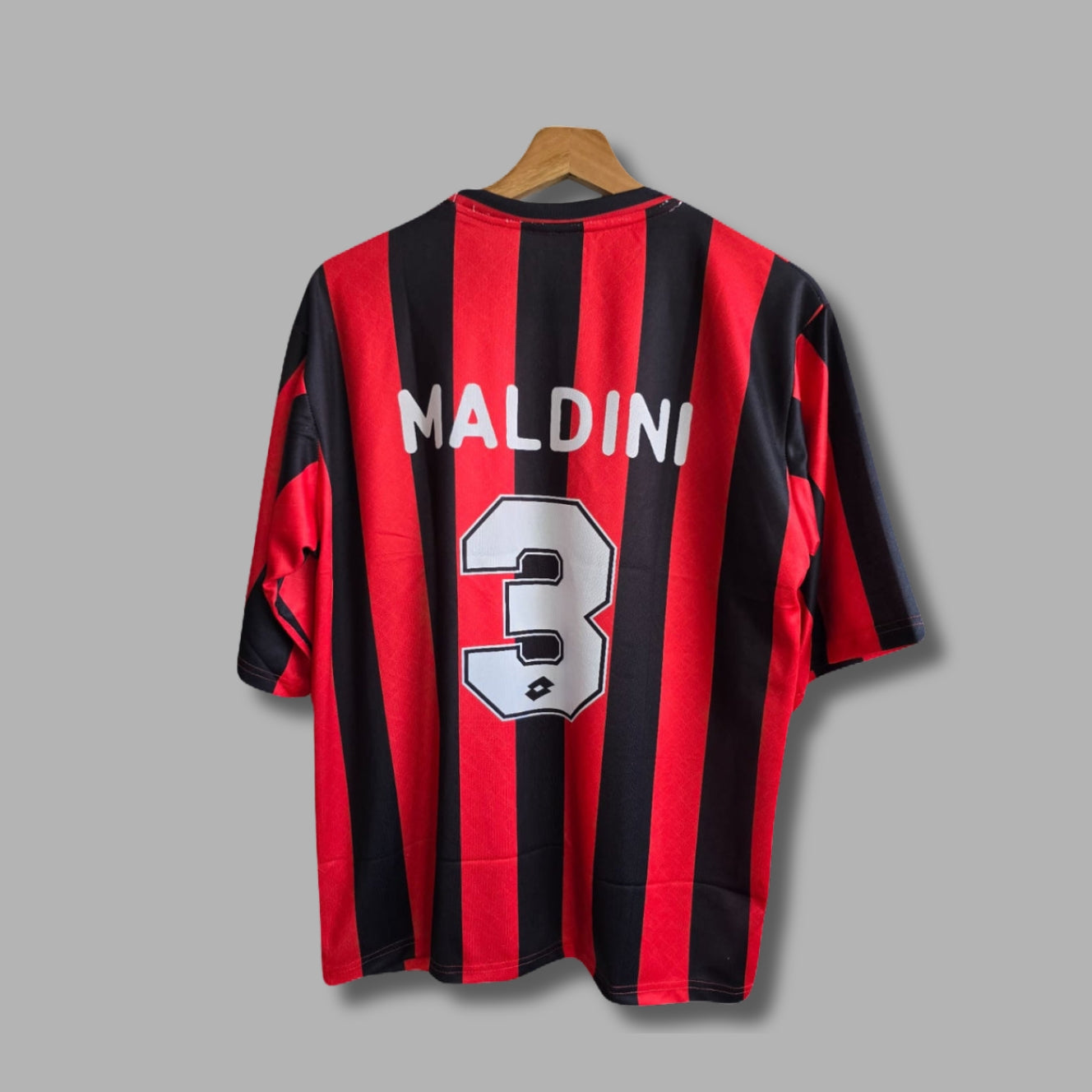 AC Milan 1997-98 Home Maldini Five sleeve Sublimation -P253 | Jersey Kada