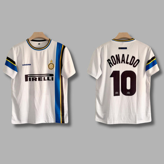 Intermilan 2004 Ronaldo Nazario Half Sleeve Embroidery P1662  | Jersey Kada