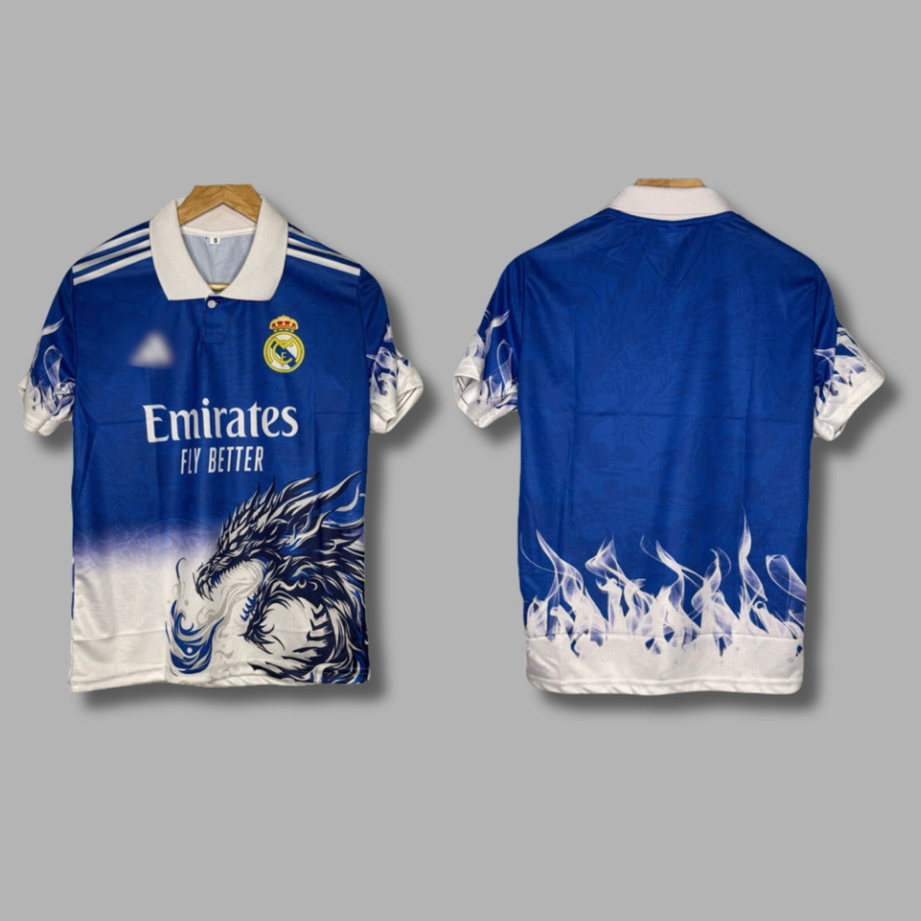 Real Madrid Dragon Edition Special Kit Half Sleeve Plain Back P850 | Jersey Kada