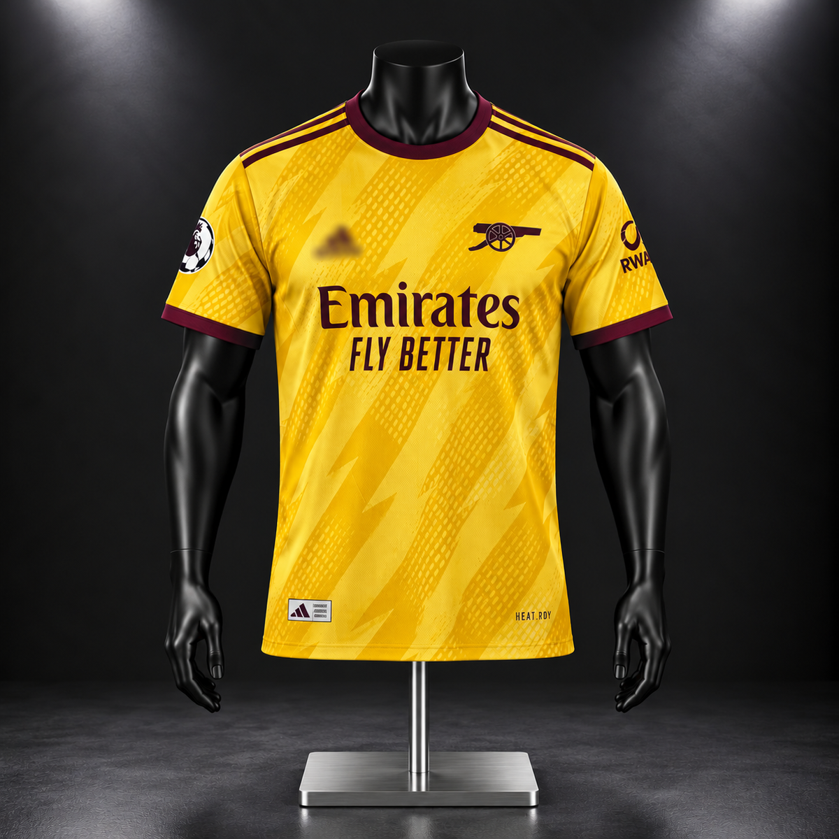 Saka Arsenal 2026-27 Third Jersey Half Sleeve Sublimation | Jersey Kada