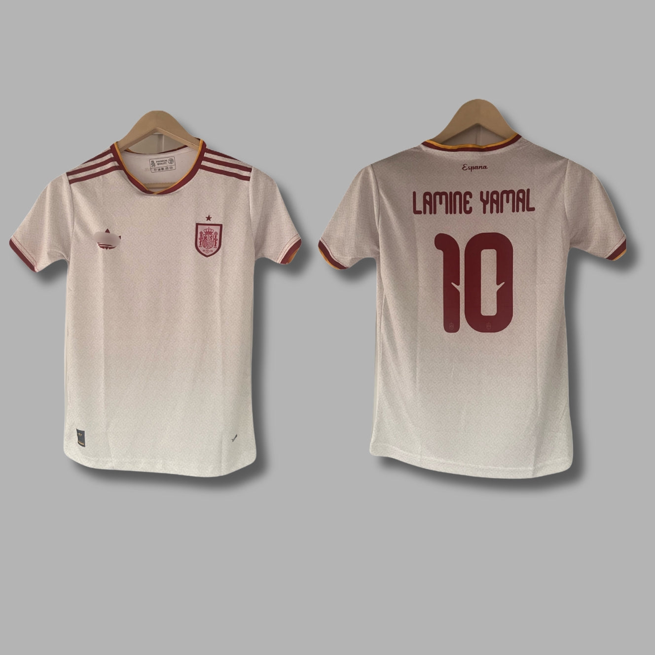 Spain 2026 WorldCup Lamine Yamal #10 Half Sleeve Embroidery - P2109 | Jersey Kada